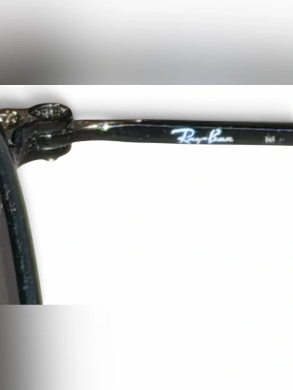 Ray-Ban Round Double Bridge Polarized Sunglasses RB3647N EUC